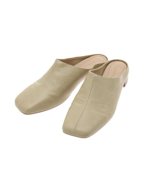 Ungrid（アングリッド）の「スクエアトゥヒールサンダル（サンダル・レディース・ブラック/イエロー・L/M/S）」の15枚目の写真