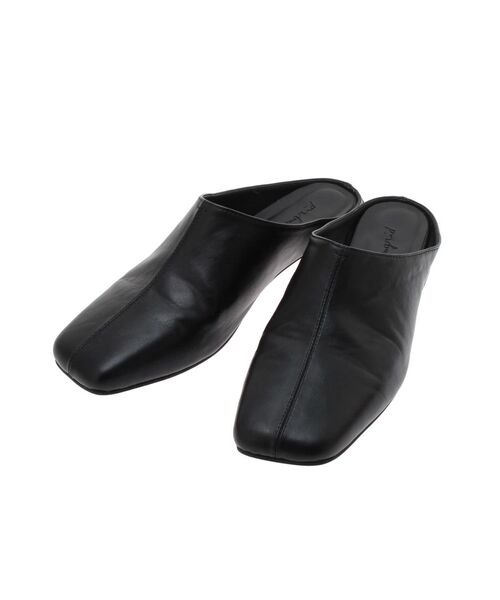 Ungrid（アングリッド）の「スクエアトゥヒールサンダル（サンダル・レディース・ブラック/イエロー・L/M/S）」の16枚目の写真