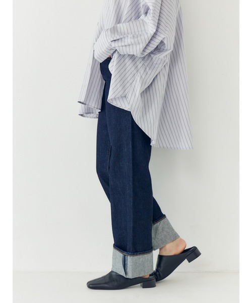 Ungrid（アングリッド）の「スクエアトゥヒールサンダル（サンダル・レディース・ブラック/イエロー・L/M/S）」の17枚目の写真