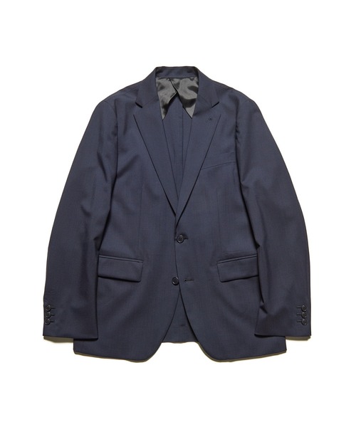 SOPHNET.(ソフネット)の「WOOL TROPICAL STANDARD 2BUTTON JACKET(テーラードジャケット・メンズ・ネイビー/チャコールグレー・1/2/3/5/4)」の2枚目の写真