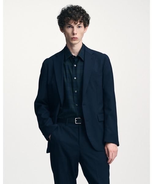 SOPHNET.(ソフネット)の「WOOL TROPICAL STANDARD 2BUTTON JACKET(テーラードジャケット・メンズ・ネイビー/チャコールグレー・1/2/3/5/4)」の5枚目の写真