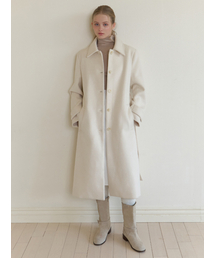 RE_L（リエル）の「Envy single wool coat (ivory)（チェスターコート）」