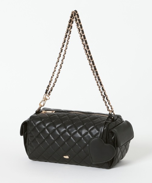 Heather（ヘザー）の「アソートチェーンハンドルBAG　638757（ショルダーバッグ・レディース・ベージュ系/レオパード/ブラック・ONE SIZE）」の5枚目の写真