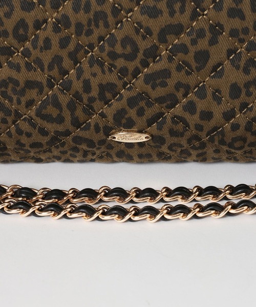 Heather（ヘザー）の「アソートチェーンハンドルBAG　638757（ショルダーバッグ・レディース・ベージュ系/レオパード/ブラック・ONE SIZE）」の17枚目の写真