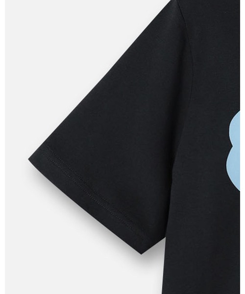 marimekko（マリメッコ）の「【ASIA　EXCLUSIVE】《kioski》Ae Erna Unikko / t-shirt（Tシャツ/カットソー・レディース・ブラック×ブルー・MEDIUM/SMALL/X-SMALL/X-LARGE/LARGE）」の9枚目の写真