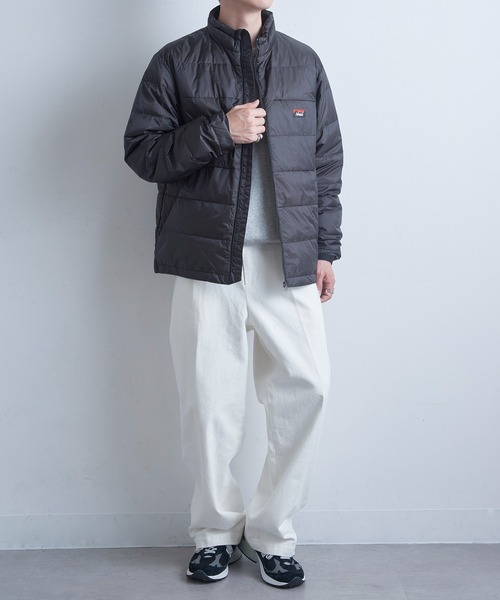 NANGA(ナンガ)の「【NANGA】ATL DOWN BLOUSON/ダウンジップブルゾン(ダウンジャケット/コート・メンズ・ブラウン/ブラック・L/M/S/XL)」の4枚目の写真