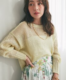 La boutique BonBon | 【復刻・新色イエロー登場】スパンコールギマニット(ニット/セーター)