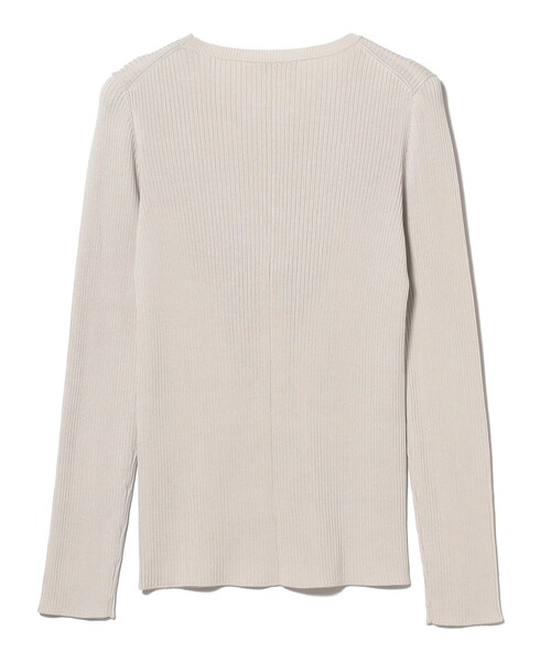 Demi-Luxe BEAMS（デミルクス ビームス）の「14ゲージ ベーシック リブニット（ニット/セーター・レディース・ホワイト系その他6/イエロー系その他2/チャコールグレー・ONE SIZE）」の21枚目の写真