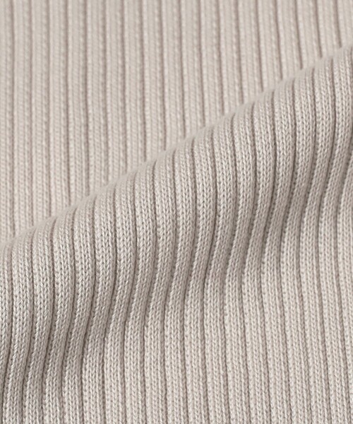 Demi-Luxe BEAMS（デミルクス ビームス）の「14ゲージ ベーシック リブニット（ニット/セーター・レディース・ホワイト系その他6/イエロー系その他2/チャコールグレー・ONE SIZE）」の22枚目の写真