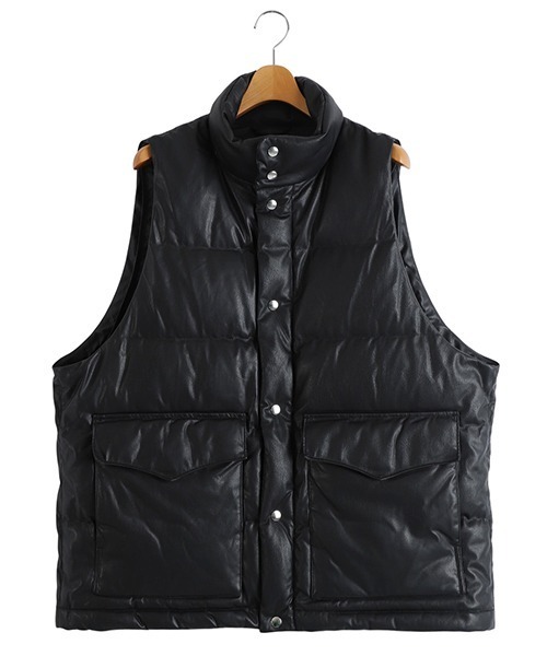 DAIWA PIER39（ダイワピア39）の「DAIWA PIER39 / ダイワ ピアサーティナイン：TECH 2WAY SYNTHETIC SKIN DOWN JACKET：BW-41025W[PIE]（ダウンジャケット/コート・メンズ・ブラック・S/M/L/XL）」の20枚目の写真