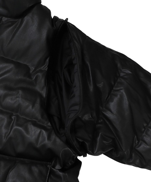 DAIWA PIER39（ダイワピア39）の「DAIWA PIER39 / ダイワ ピアサーティナイン：TECH 2WAY SYNTHETIC SKIN DOWN JACKET：BW-41025W[PIE]（ダウンジャケット/コート・メンズ・ブラック・S/M/L/XL）」の11枚目の写真