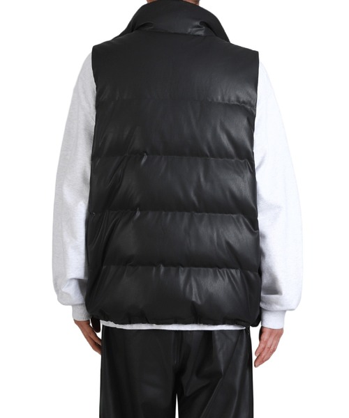 DAIWA PIER39（ダイワピア39）の「DAIWA PIER39 / ダイワ ピアサーティナイン：TECH 2WAY SYNTHETIC SKIN DOWN JACKET：BW-41025W[PIE]（ダウンジャケット/コート・メンズ・ブラック・S/M/L/XL）」の3枚目の写真