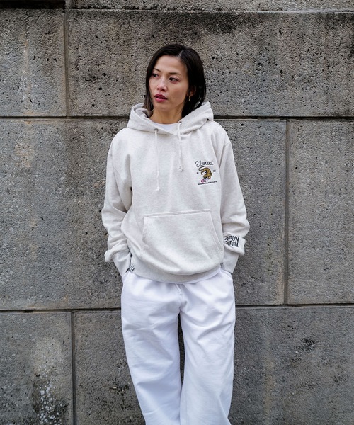 ELEMENT（エレメント）の「ELEMENT メンズ TIGER HOOD パーカー 【2026年春夏モデル】（パーカー・メンズ・ブラック系その他/ブラック/ホワイト・MEDIUM/X-LARGE/LARGE）」の14枚目の写真