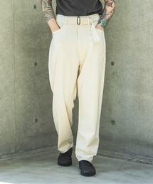 MR.OLIVE（ミスターオリーブ）の「RINSE WASH 8oz DENIM / BELTED RELAX TAPERED PANTS /M261103（デニムパンツ）」