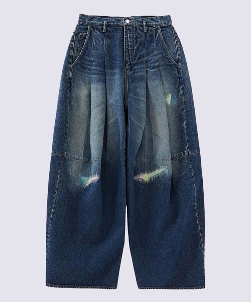 SHINYAKOZUKA/シンヤコズカ】DAMEGED ORDINARY CITY BAGGY（デニム