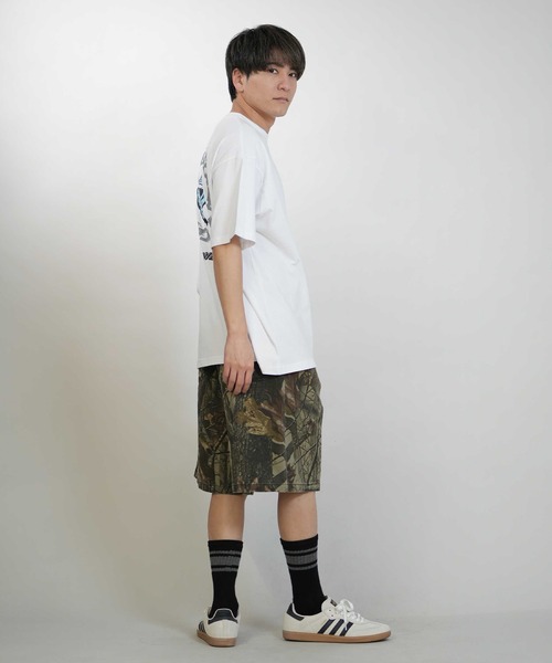 SANTA CRUZ(サンタクルーズ)の「SANTA CRUZ/サンタクルーズ メンズ 半袖 Tシャツ SPEEDWHEELS タトゥーHAND SS T ムラサキ限定 502262402(Tシャツ/カットソー・メンズ・ブラック/ホワイト/ベージュ・XL/L/M)」の8枚目の写真