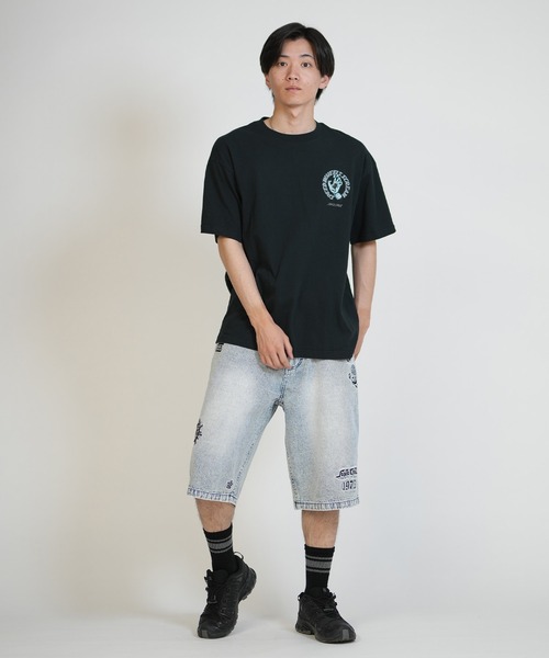 SANTA CRUZ(サンタクルーズ)の「SANTA CRUZ/サンタクルーズ メンズ 半袖 Tシャツ SPEEDWHEELS タトゥーHAND SS T ムラサキ限定 502262402(Tシャツ/カットソー・メンズ・ブラック/ホワイト/ベージュ・XL/L/M)」の14枚目の写真