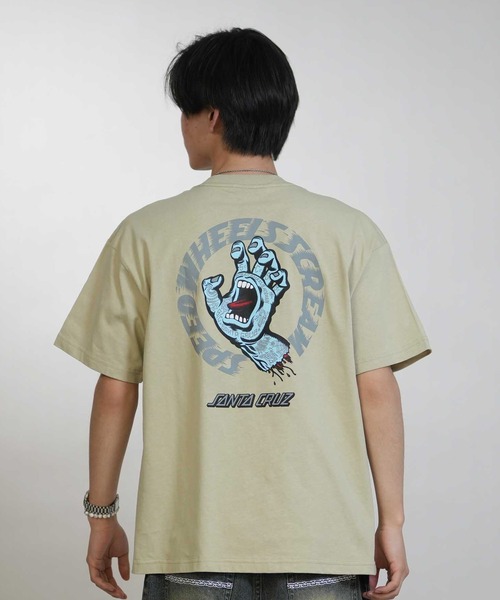 SANTA CRUZ(サンタクルーズ)の「SANTA CRUZ/サンタクルーズ メンズ 半袖 Tシャツ SPEEDWHEELS タトゥーHAND SS T ムラサキ限定 502262402(Tシャツ/カットソー・メンズ・ブラック/ホワイト/ベージュ・XL/L/M)」の18枚目の写真
