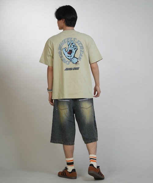 SANTA CRUZ(サンタクルーズ)の「SANTA CRUZ/サンタクルーズ メンズ 半袖 Tシャツ SPEEDWHEELS タトゥーHAND SS T ムラサキ限定 502262402(Tシャツ/カットソー・メンズ・ブラック/ホワイト/ベージュ・XL/L/M)」の20枚目の写真