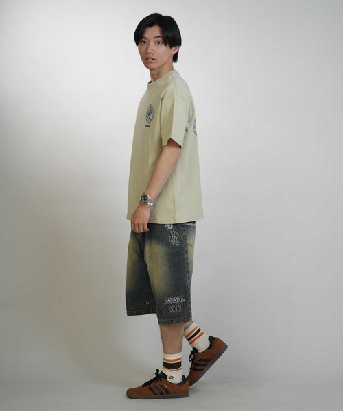 SANTA CRUZ(サンタクルーズ)の「SANTA CRUZ/サンタクルーズ メンズ 半袖 Tシャツ SPEEDWHEELS タトゥーHAND SS T ムラサキ限定 502262402(Tシャツ/カットソー・メンズ・ブラック/ホワイト/ベージュ・XL/L/M)」の21枚目の写真
