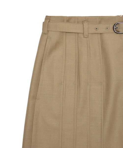 YOUTH(ユース)の「Pleats Midi Skirt - Beige(スカート・レディース・その他・S/M/L)」の10枚目の写真