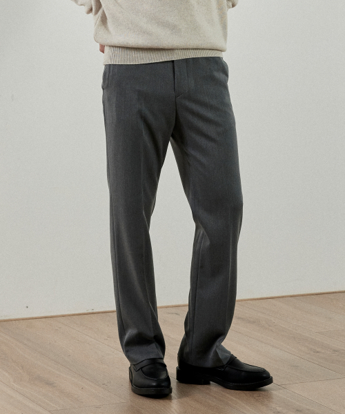 ANALOG MOOD(アナログムード)の「セミスリムワイドスラックス(チャコール)(スラックス・メンズ・その他・S/M/L/XL)」の2枚目の写真