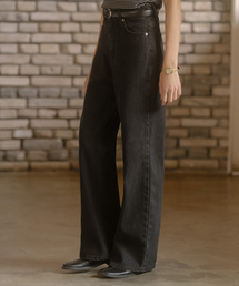 Vintage washing denim pants TIFA03DP03_Black