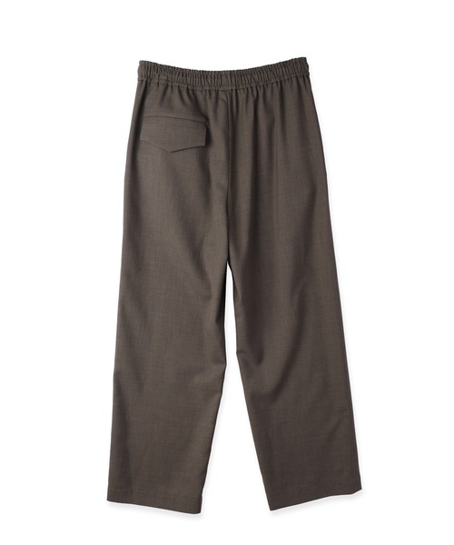 CULLNI(クルニ)の「Dry Gabardine Drawstring Wide Pants(スラックス・メンズ・ネイビー/チャコール/カーキ/ブラック・2/1/0)」の11枚目の写真