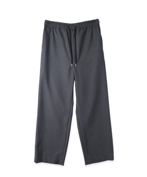 CULLNI(クルニ)の「Dry Gabardine Drawstring Wide Pants(スラックス・メンズ・ネイビー/チャコール/カーキ/ブラック・2/1/0)」の15枚目の写真