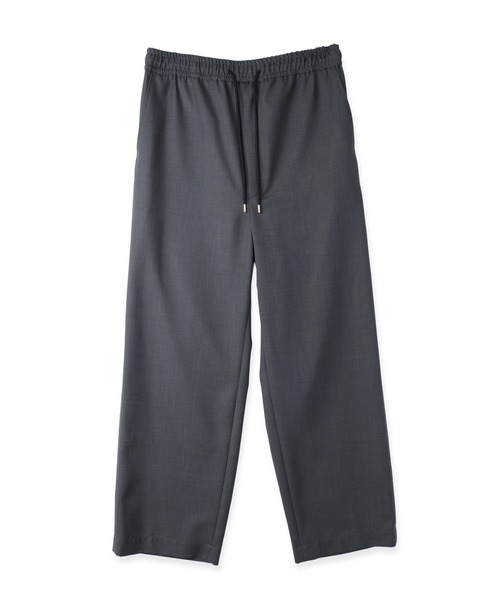 CULLNI（クルニ）の「Dry Gabardine Drawstring Wide Pants（スラックス・メンズ・ネイビー/チャコール/カーキ/ブラック・2/1/0）」の22枚目の写真