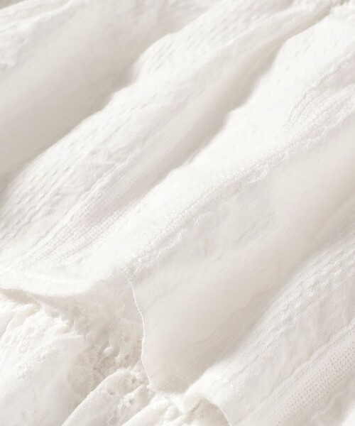 Ray BEAMS（レイビームス）の「カットソーレース ティアード スカート（スカート・レディース・ブラック/ホワイト・ONE SIZE）」の19枚目の写真