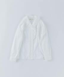 conges payes ADIEU TRISTESSE | 【3月お気に入り登録ブランド内3位】60/ローンフリルシャツ(シャツ/ブラウス)