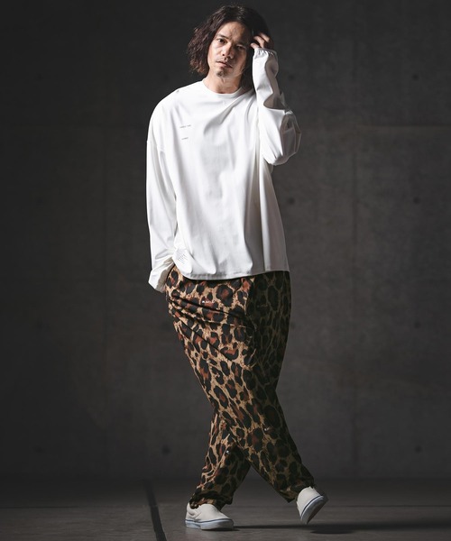 GLIMCLAP(グリムクラップ)の「mp14556-Original Textile Relaxed Fit Pants-Leopard バルーンパンツ(201-024-gls-cg)(その他パンツ・メンズ・レオパード・L/M/S)」の5枚目の写真