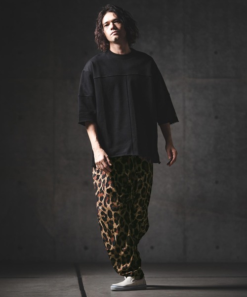 GLIMCLAP(グリムクラップ)の「mp14556-Original Textile Relaxed Fit Pants-Leopard バルーンパンツ(201-024-gls-cg)(その他パンツ・メンズ・レオパード・L/M/S)」の9枚目の写真