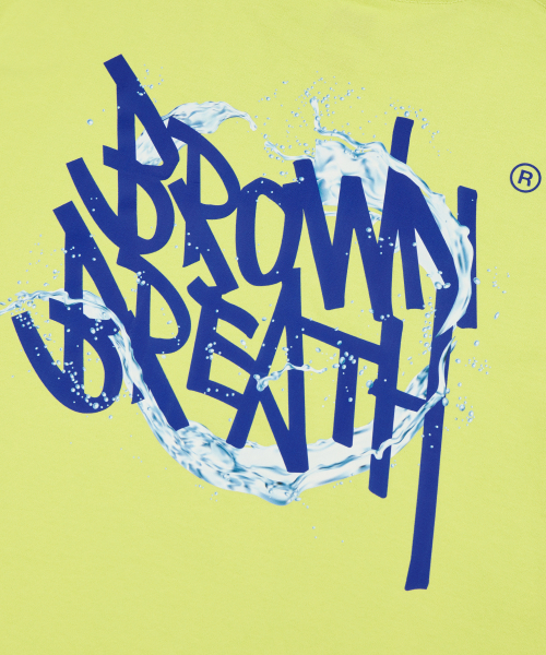 BROWNBREATH(ブラウンブレス)の「SPLASH TAG TEE - LIME(Tシャツ/カットソー・レディース・その他・L/M/S/XL)」の4枚目の写真