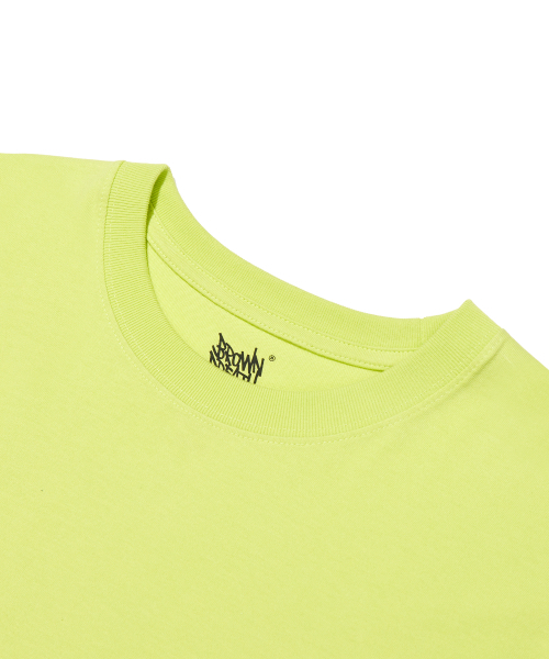 BROWNBREATH(ブラウンブレス)の「SPLASH TAG TEE - LIME(Tシャツ/カットソー・レディース・その他・L/M/S/XL)」の5枚目の写真
