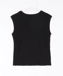 MEYAME/メヤメ　ソフトリブスリーブレス　SOFT RIB SLEEVELESS
