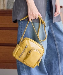 PBLIM（ページボーイリム）の「《UNISEX/８個ポケットで収納可能》8ポケミニショルダー / パスポート/350mlペットボトル（ショルダーバッグ）」