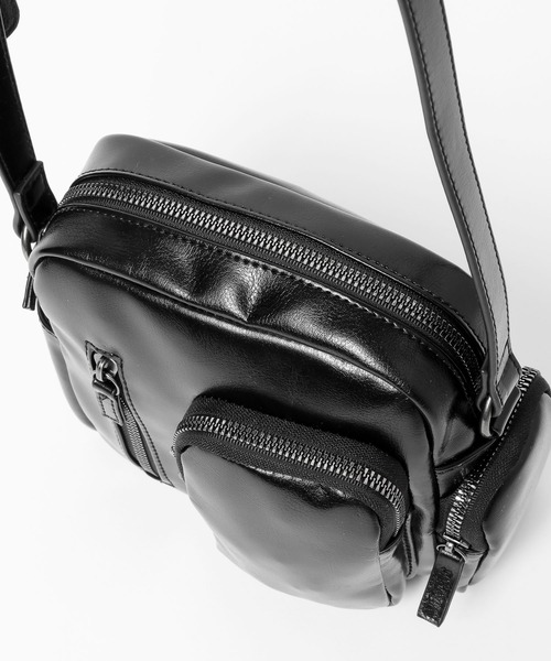 PBLIM（ページボーイリム）の「《UNISEX》8ポケミニショルダー（ショルダーバッグ・レディース・ブラウン/グレー/ブラック・FREE）」の6枚目の写真