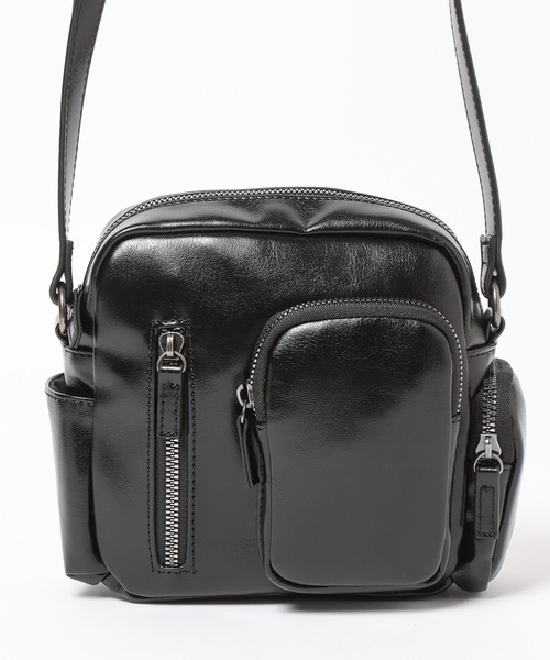 PBLIM（ページボーイリム）の「《UNISEX》8ポケミニショルダー（ショルダーバッグ・レディース・ブラウン/グレー/ブラック・FREE）」の12枚目の写真