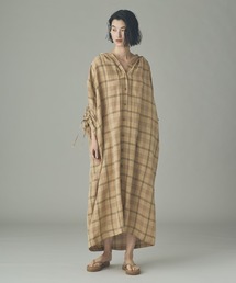 Curensology | Curensology(カレンソロジー)/<C.S.G>リネンチェックワンピース(ワンピース)