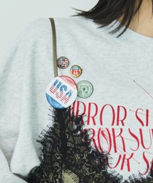 MIRROR STOKE（ミラーストーク）の「【ZOZO限定】ASSORTMENT DESIGN CAN BADGE SET/アソートデザイン缶バッチピンパッチセット（バッジ）」