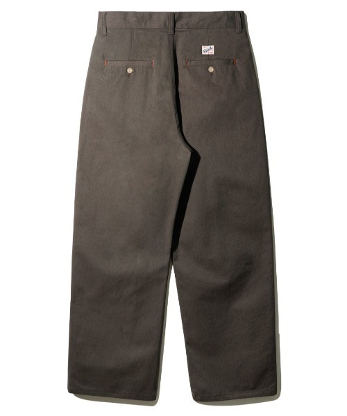 NO NEED（ノーニード）の「【TWN】Cage Semi Wide Cotton Pants/HSLP3607（チノパンツ・メンズ・ブラウン/カーキ/ベージュ・34inch/32inch/30inch）」の11枚目の写真