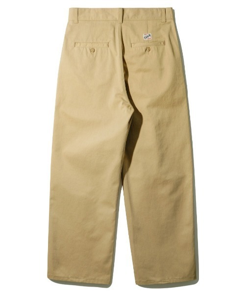 NO NEED（ノーニード）の「【TWN】Cage Semi Wide Cotton Pants/HSLP3607（チノパンツ・メンズ・ブラウン/カーキ/ベージュ・34inch/32inch/30inch）」の15枚目の写真