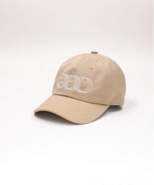 BACK NUMBER(バックナンバー)の「【BACK NUMBER】TCツイル ヘリックスモチーフ ロゴキャップ (ユニセックス / スタイリッシュ / 日常使い)(キャップ・メンズ・ベージュ/パープル/ブラック・フリー)」の1枚目の写真