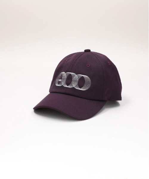 BACK NUMBER(バックナンバー)の「【BACK NUMBER】TCツイル ヘリックスモチーフ ロゴキャップ (ユニセックス / スタイリッシュ / 日常使い)(キャップ・メンズ・ベージュ/パープル/ブラック・フリー)」の3枚目の写真