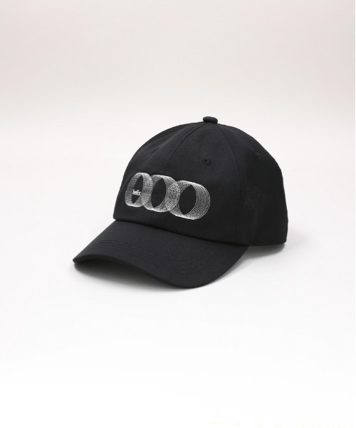 BACK NUMBER(バックナンバー)の「【BACK NUMBER】TCツイル ヘリックスモチーフ ロゴキャップ (ユニセックス / スタイリッシュ / 日常使い)(キャップ・メンズ・ベージュ/パープル/ブラック・フリー)」の2枚目の写真