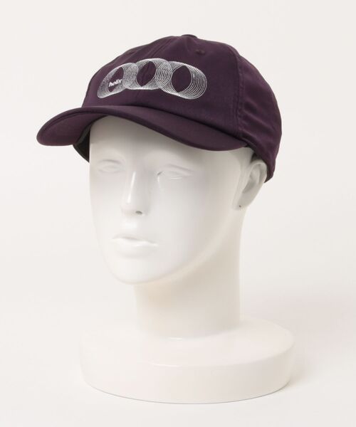 BACK NUMBER(バックナンバー)の「【BACK NUMBER】TCツイル ヘリックスモチーフ ロゴキャップ (ユニセックス / スタイリッシュ / 日常使い)(キャップ・メンズ・ベージュ/パープル/ブラック・フリー)」の12枚目の写真
