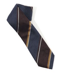 STEFANO BIGI（ステファノビジ）の「STEFANO BIGI シルクシャンタン レジメンタルネクタイ（ネクタイ）」