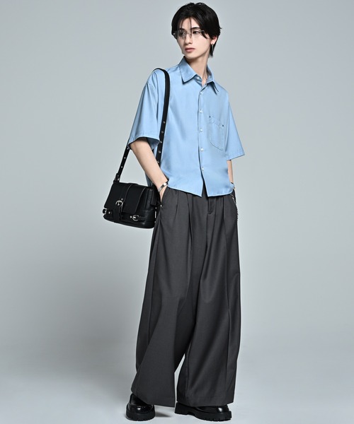 ADRER(アドラー)の「2way Belt Shoulder / Hand Bag / 2WAY ベルトショルダー/ハンドバッグ(ハンドバッグ・メンズ・ブラック・FREE)」の11枚目の写真